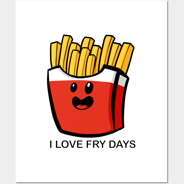 FryDays Wall Art by Art by Nabes